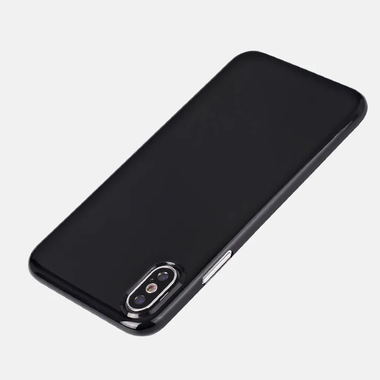 0.35mm Thin Glossy PP Case For iPhone X