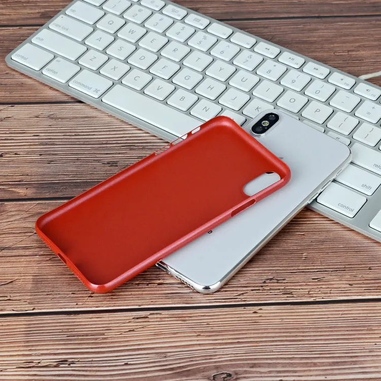 0.35mm Thin Glossy PP Case For iPhone X