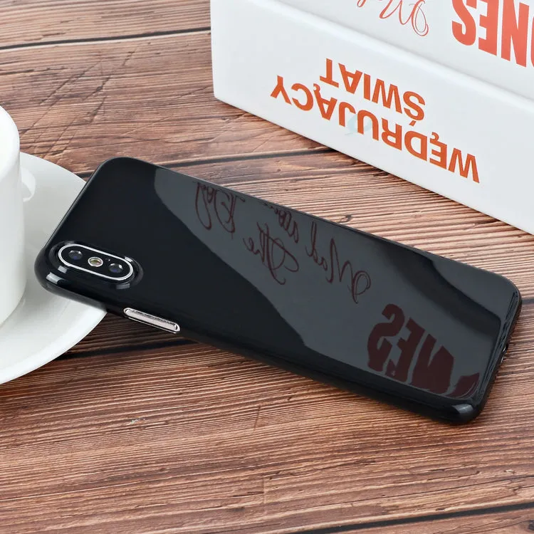 0.35mm Thin Glossy PP Case For iPhone X