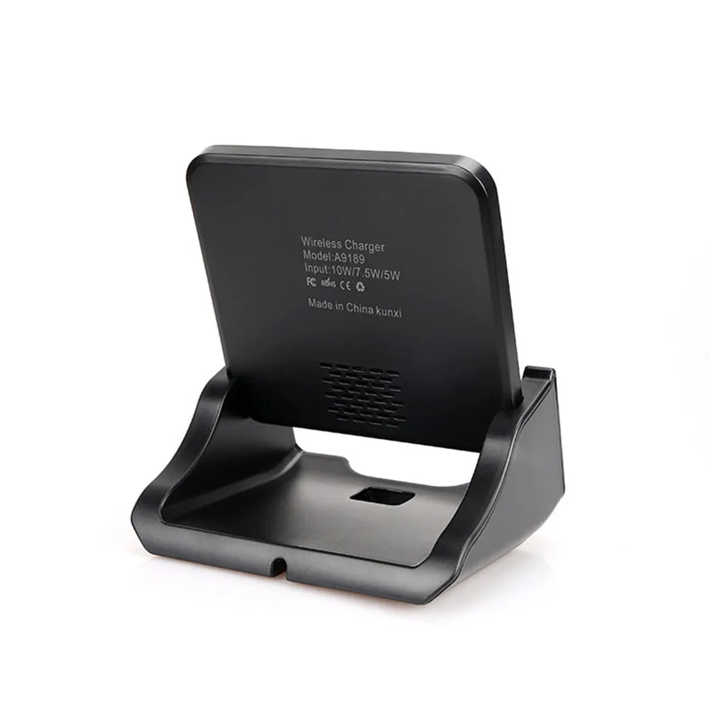 10W Qi Wireless Charger Fast Charging Desktop Phone Holder For Qi-enabled Smart Phone iPhone 11 Samsung Galaxy Note 10 