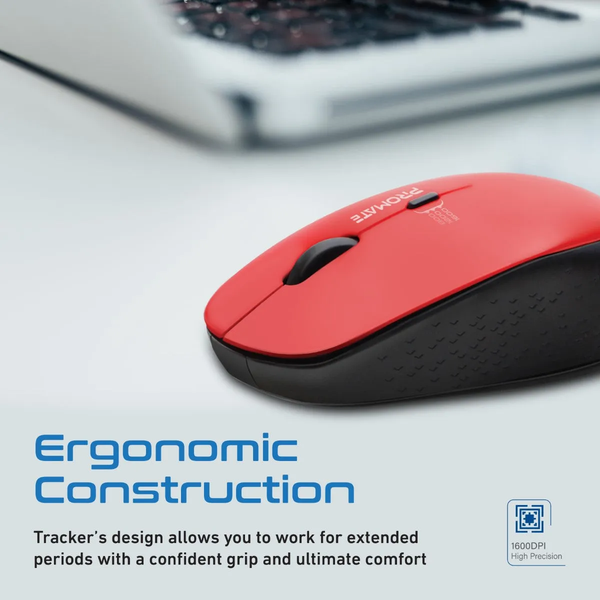 1600DPI MaxComfort® Ergonomic Wireless Mouse