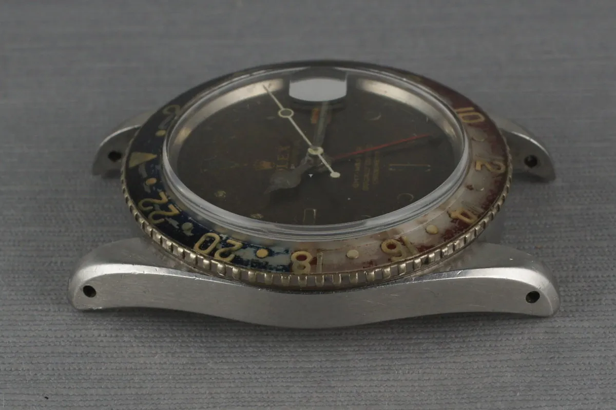 1958 Rolex GMT 6542 with tropical brown dial and bakelite insert