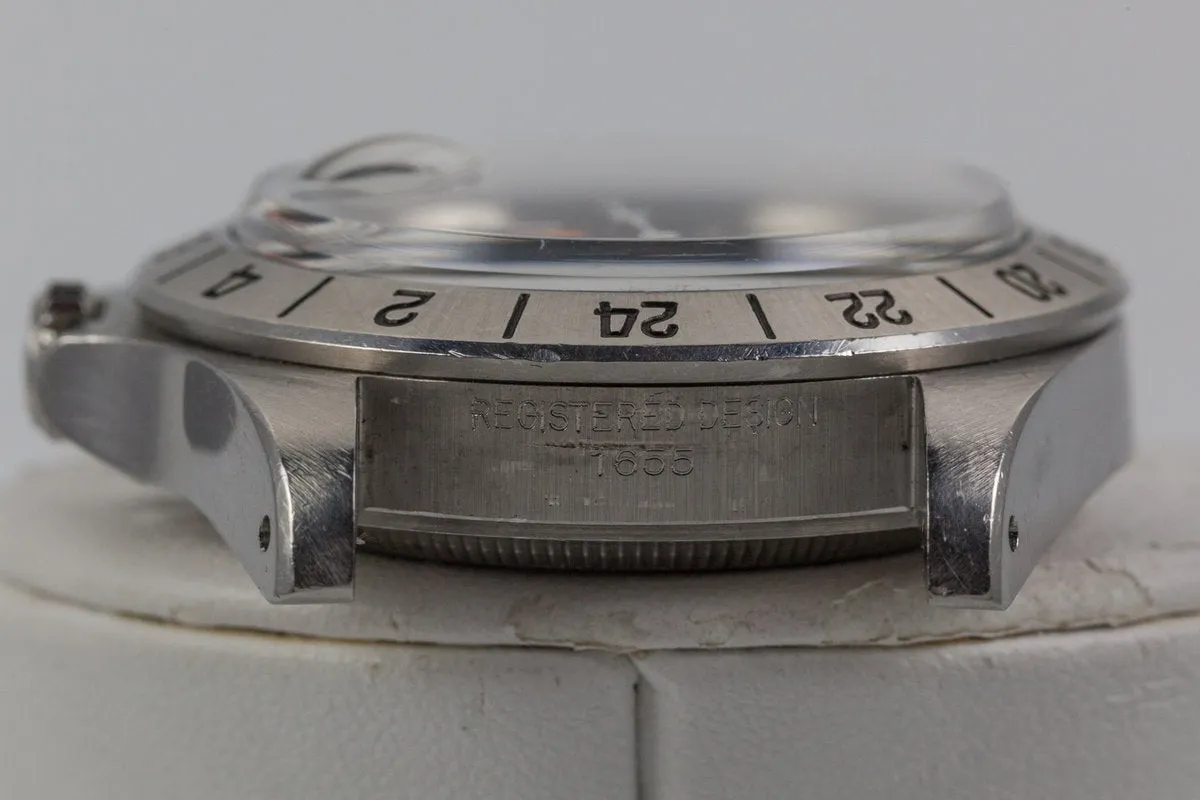 1973 Rolex Explorer II 1655 Mark 2 Dial with Unpolished Case