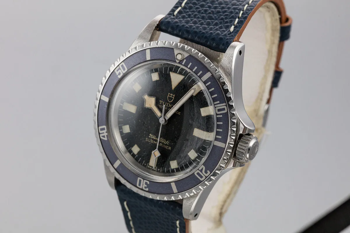 1974 Tudor Snowflake Submariner 7016/0 Blue Dial