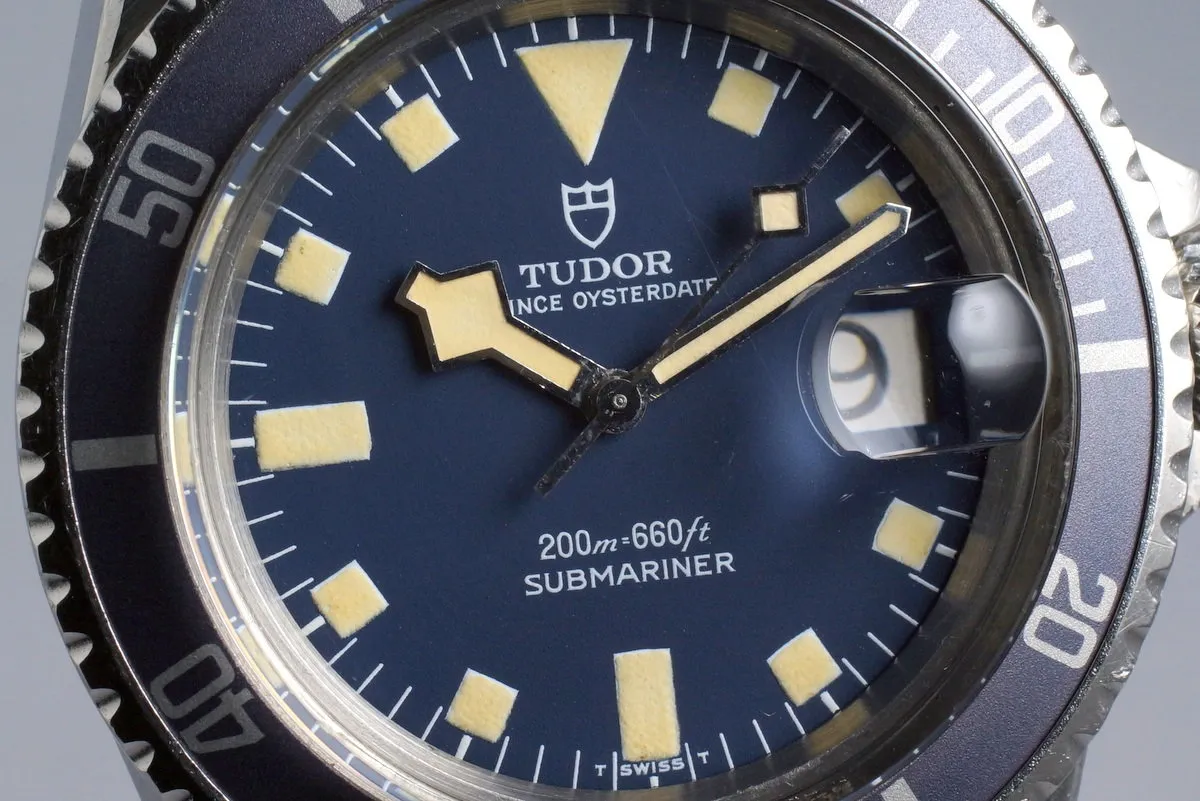 1975 Tudor Submariner 9411/0 Blue Snowflake