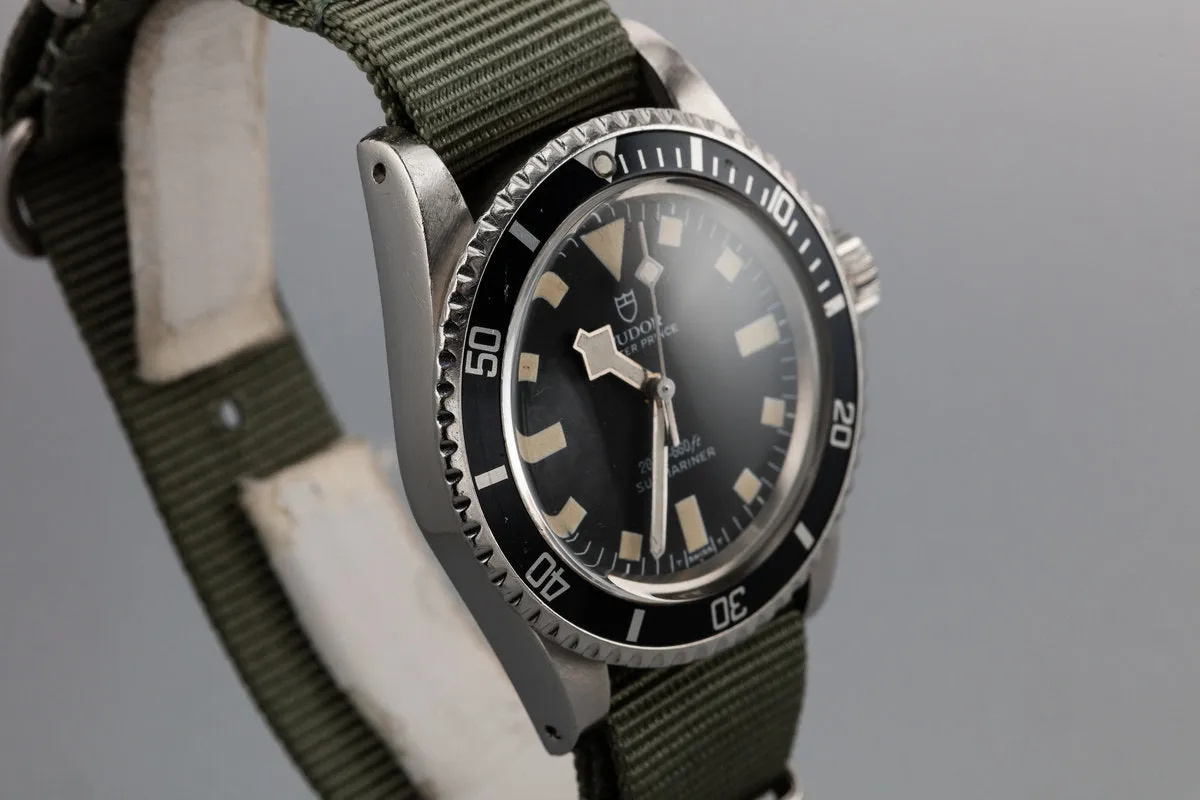 1979 Tudor Snowflake Submariner 94010 Black Dial