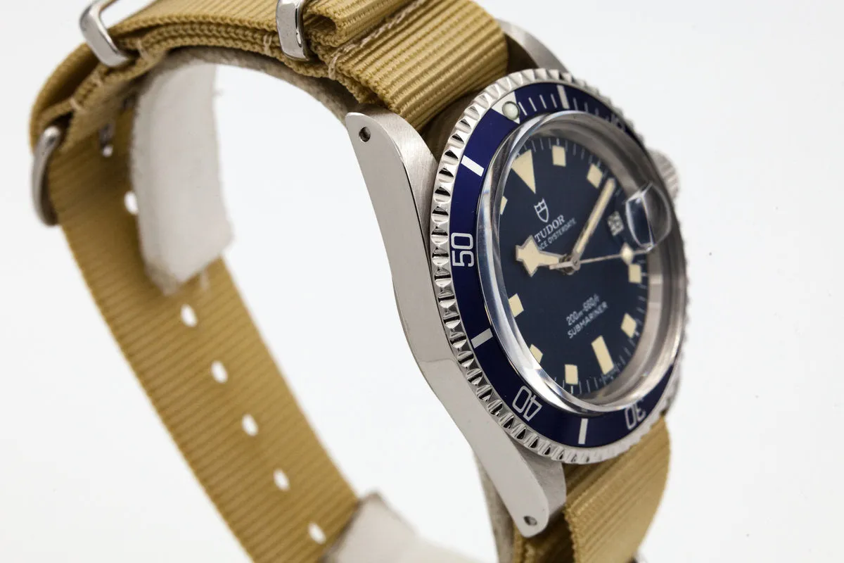 1981 Tudor Submariner 94110 Blue Snowflake