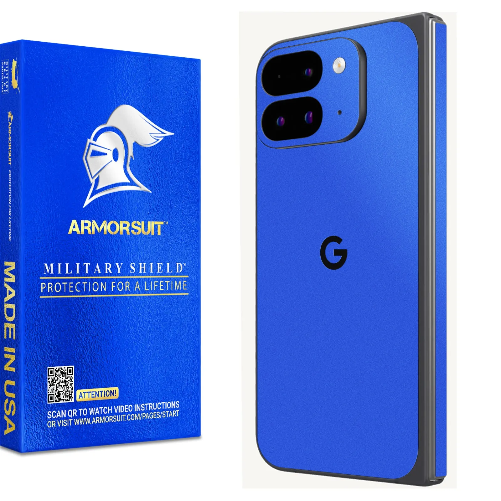 [2 Pack] Armorsuit MilitaryShield Vinyl Skin Wrap Film for Google Pixel 9 Pro Fold