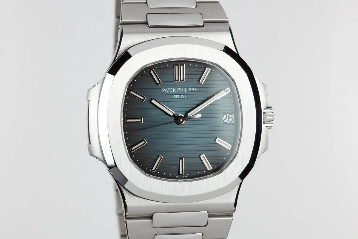 2007 Patek Philippe Nautilus 5711/1A-001 Blue Dial with Box and Papers