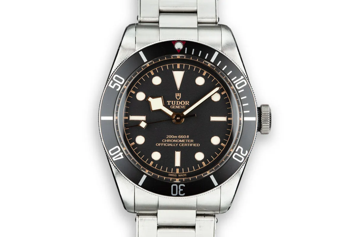 2016 Tudor Heritage Black Bay 79230N with Box and Papers