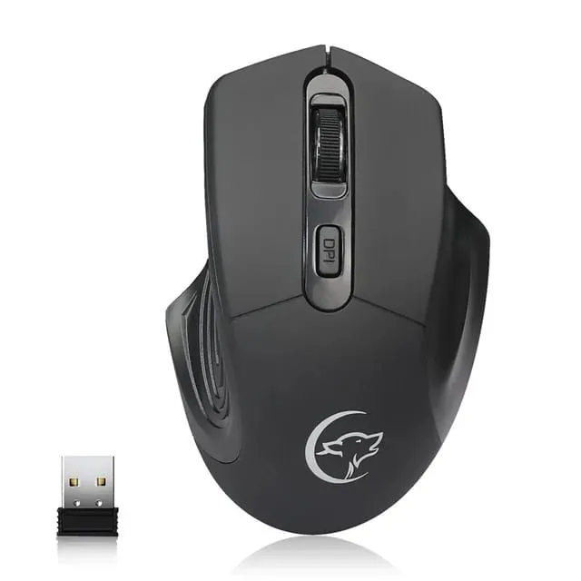 2.4g Wireless Mouse For Laptop Pc Adjustable 1600 Dpi Usb Gaming Mice Computer Ergonomic Design For Desktop Tablet Laptop S3541851