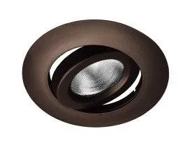 6 in. Oil-Rubbed Bronze Recessed Gimbal Ring Trim, Fits 6 inch Housings