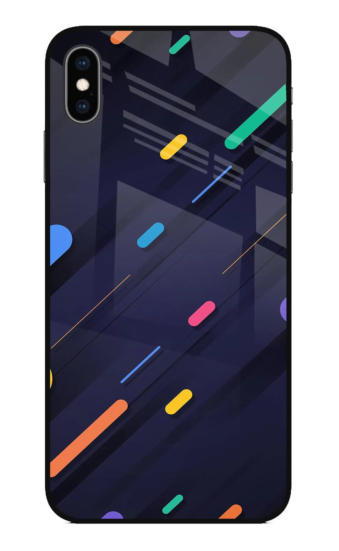 Abstract Design iPhone XS Max Back Cover