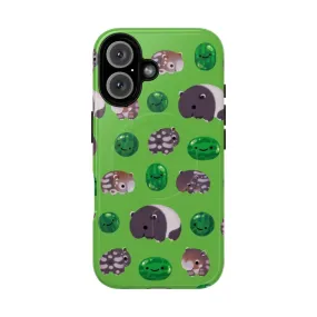 Adorable Tapir and Watermelon Magnetic Phone Case