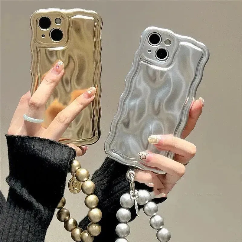 Advanced Electroplated Meteorite Patterned Phone Case