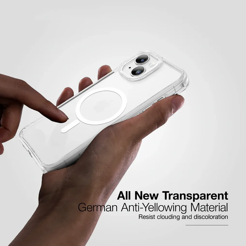 AmazingThing Minimal Magsafe Drop Proof Case for iPhone 15 Series - Clear