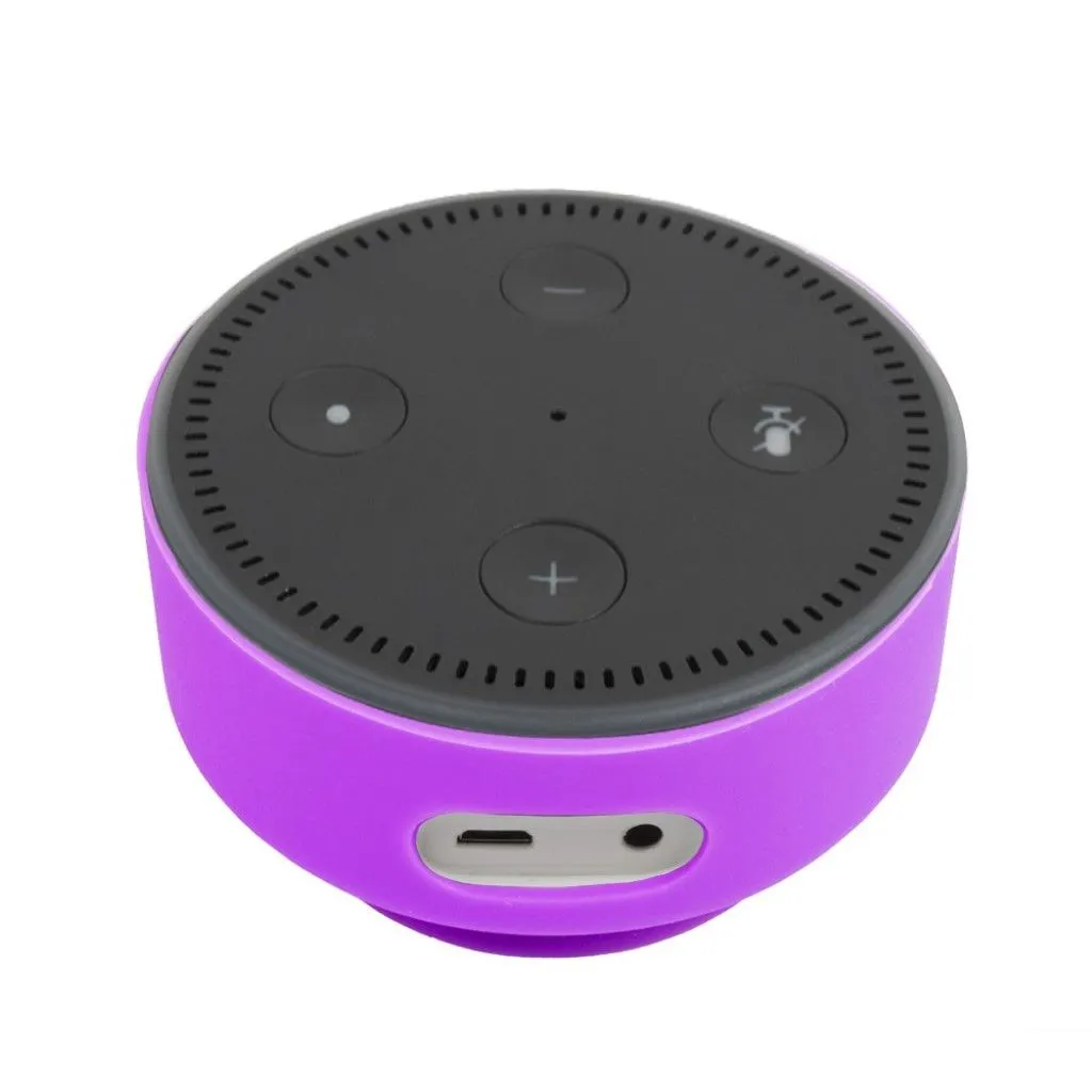 Amazon Echo Dot 2 silicone protective case - Purple