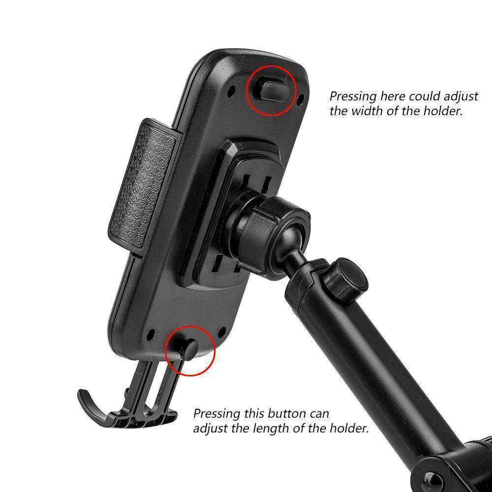 AMZER Universal Dash, Windshield Car Mount Phone Holder With Adjustable Extension Arm