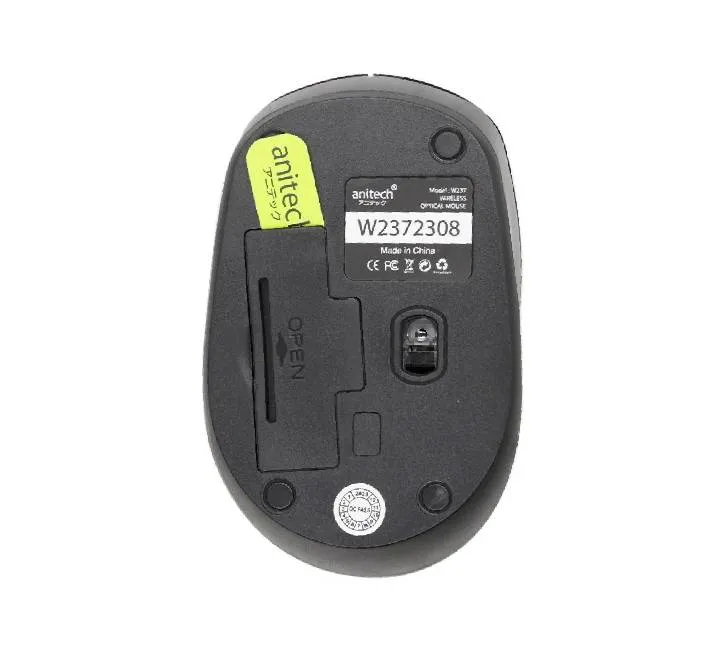 Anitech Wireless Mouse W237 Black