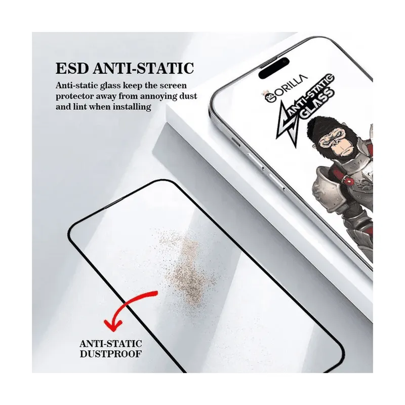 Anti Static S23 Ultra Full Glue Glass Screen Protector