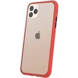 Apple iPhone 7 Hard Shell Coloured Buttons Cover - Red