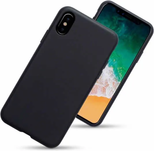 Apple iPhone X Gel Cover - Black