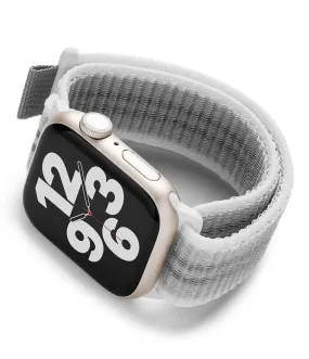 Apple Watch 38 / 40 / 41mm Sports Air Loop Nylon Smartwatch Replacement Bands | Summit White