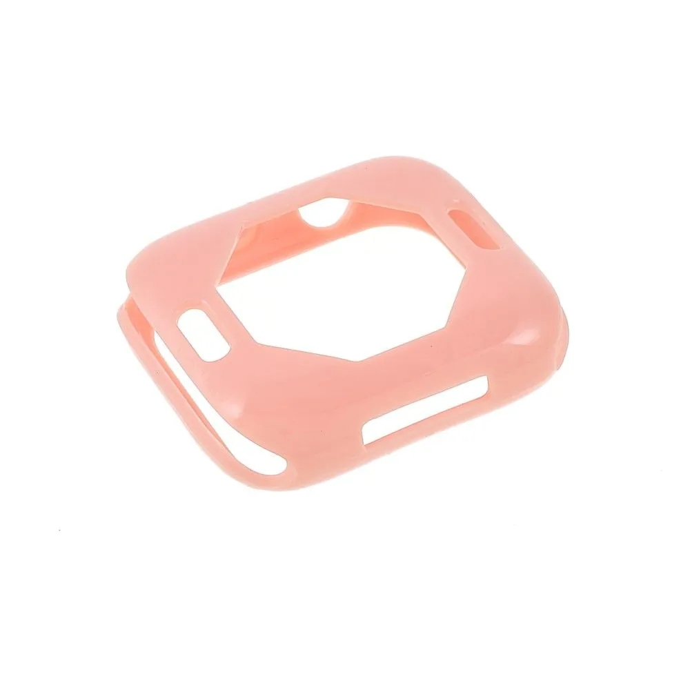 Apple Watch (41mm) solid color TPU cover - Pink