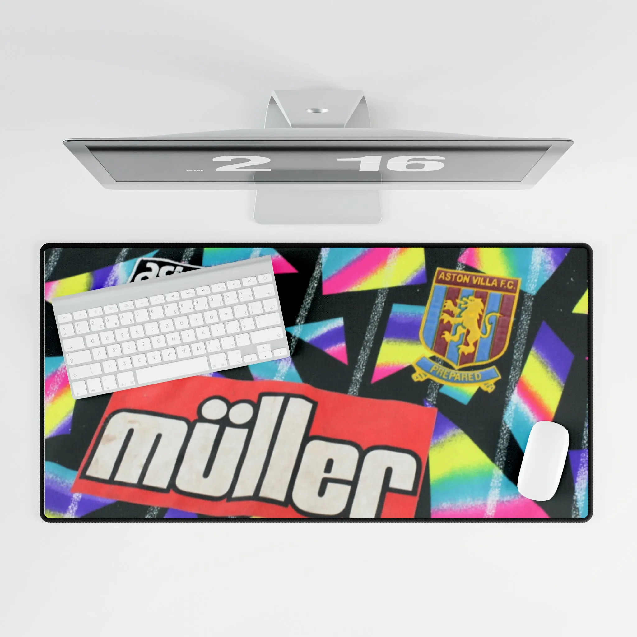 Aston Villa Retro Kit Desk Mats