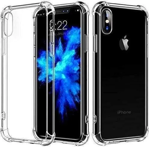 Atouchbo King Kong Armor Protective Case for iPhone 12 Pro Max (6.7") Anti-Shock Mobile Case Clear