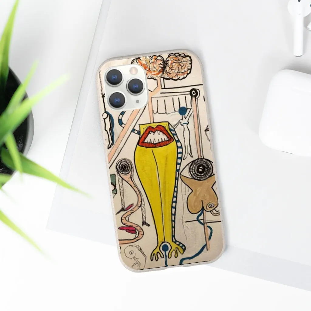 Biodegradable Case  AL BLUE DESIGNED ART