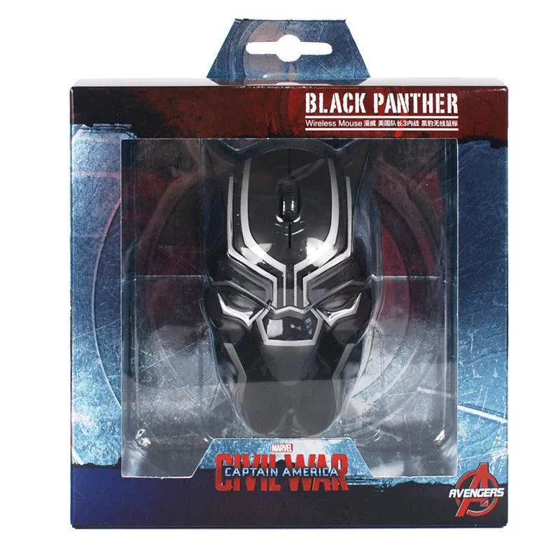 Black Panther Wireless USB Mouse