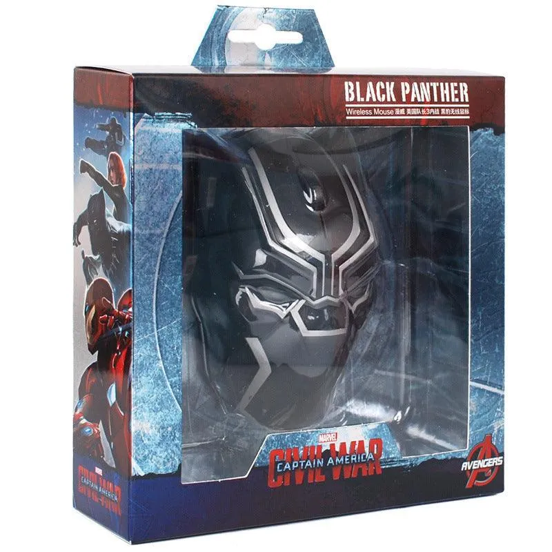 Black Panther Wireless USB Mouse