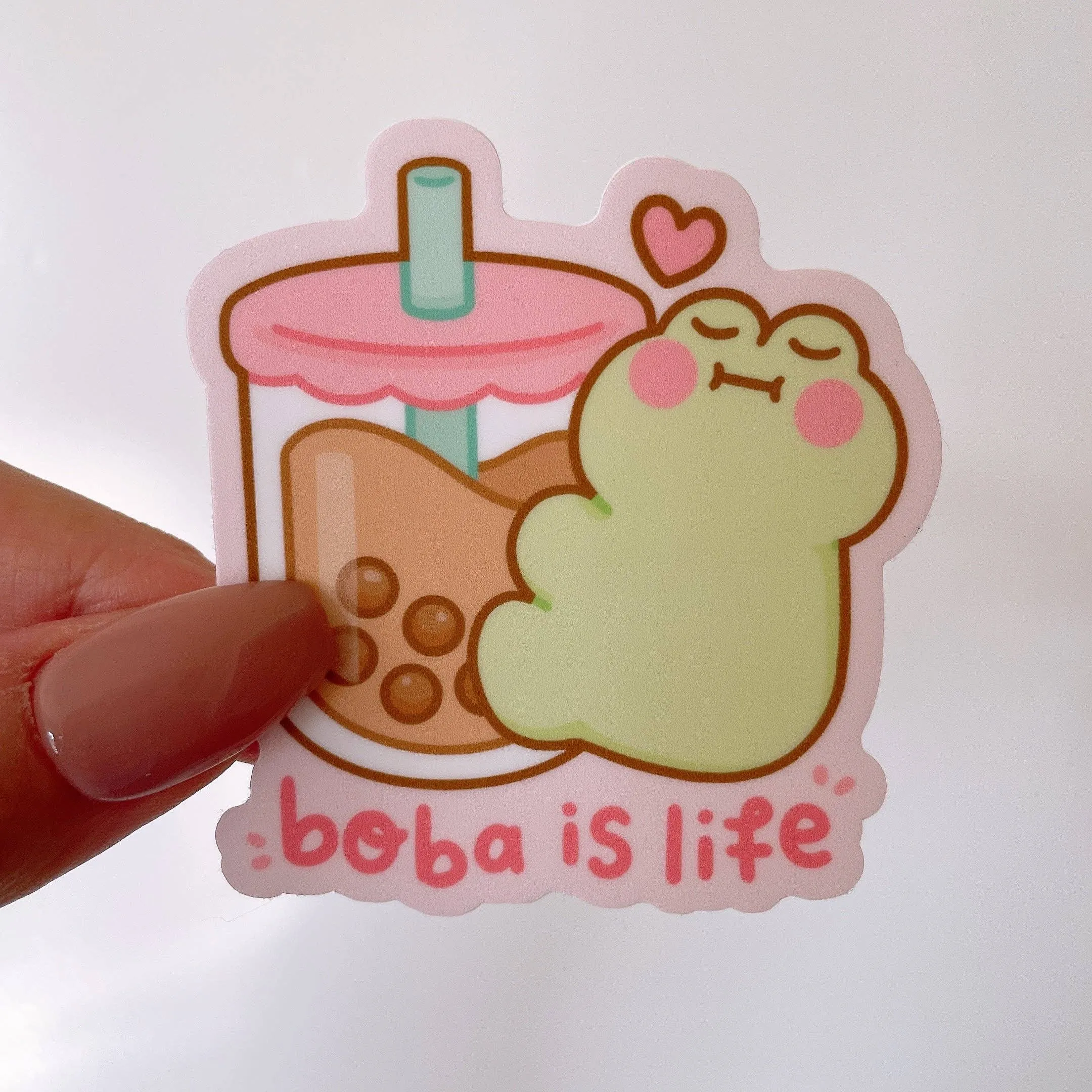 Boba is Life Vinyl Sticker