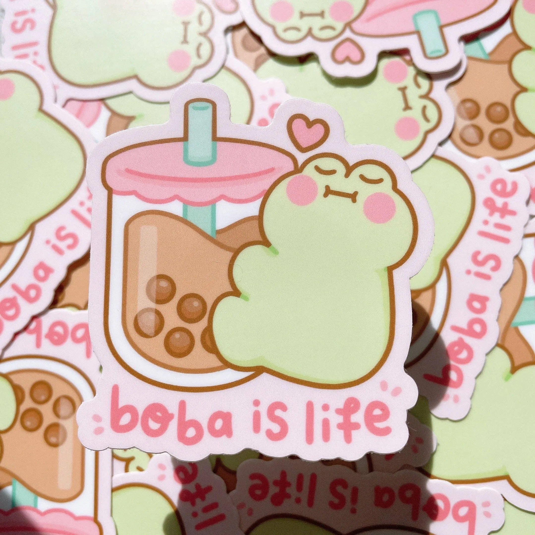 Boba is Life Vinyl Sticker