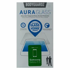 BodyGuardz AuraGlass Tempered Glass Screen Protector for Samsung Galaxy S6