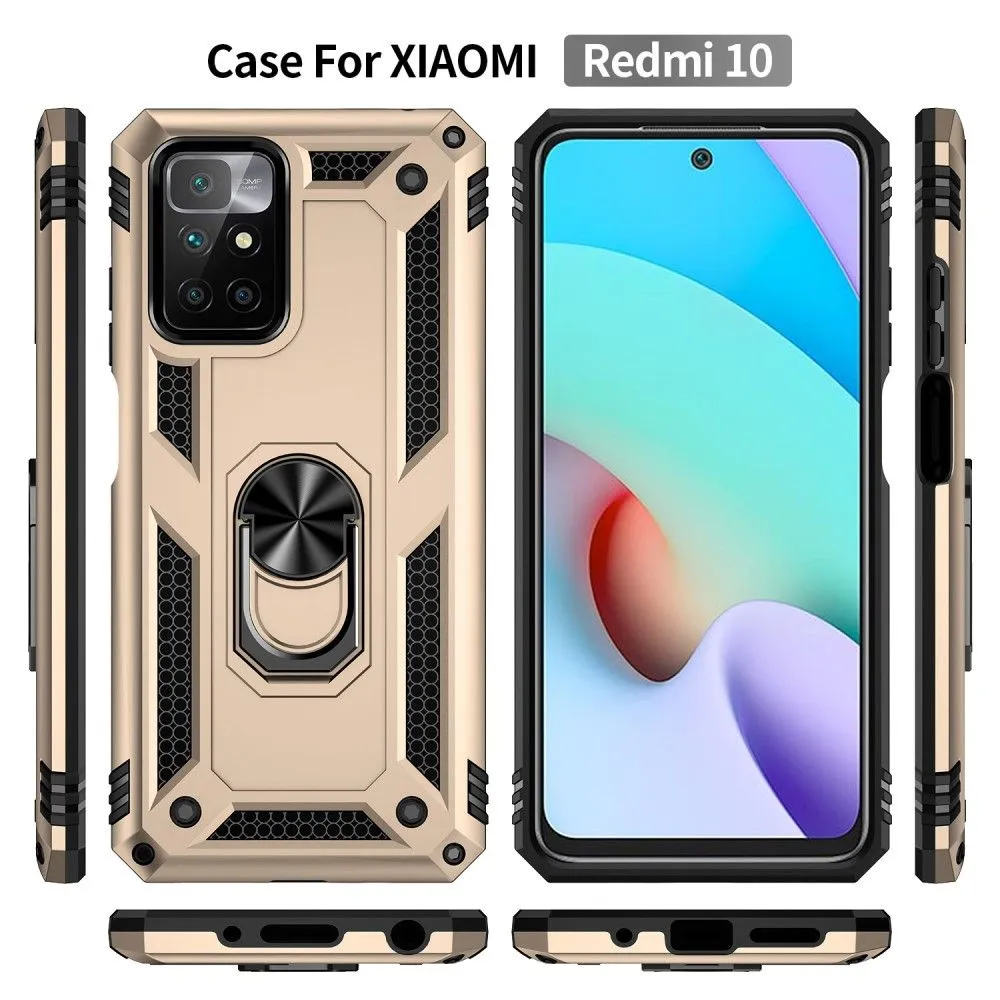 Bofink Combat Xiaomi Redmi 10 case - Gold