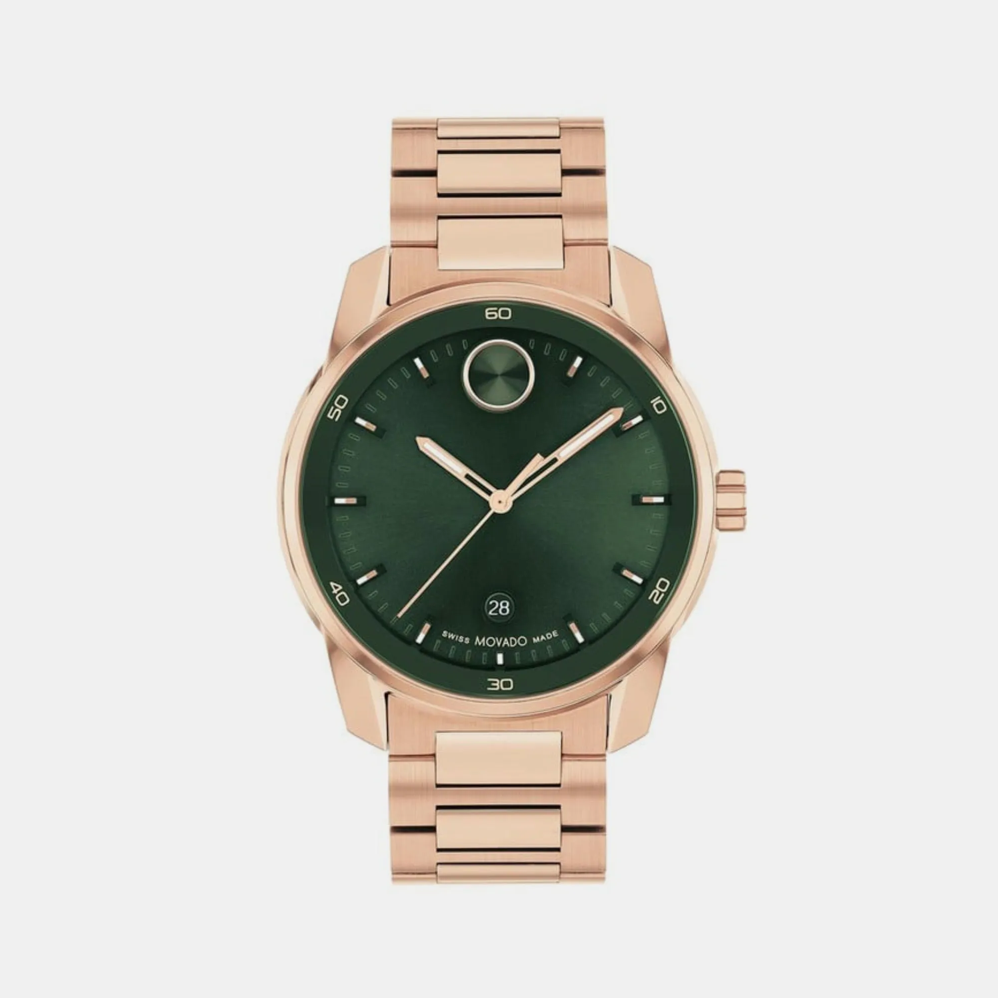 Bold Men's Green Analog Stainless Steel Watch 3601138