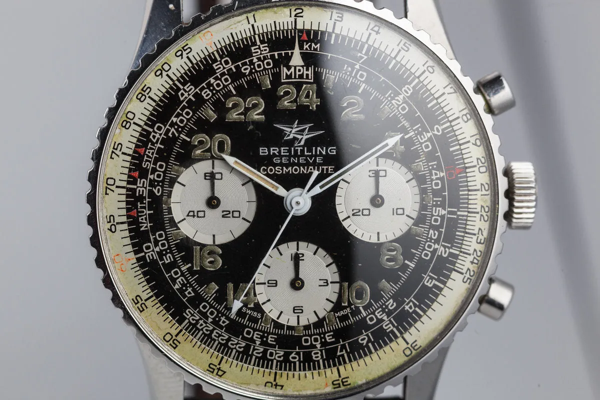 Breitling Navitimer Cosmonaute 809 Panda Dial