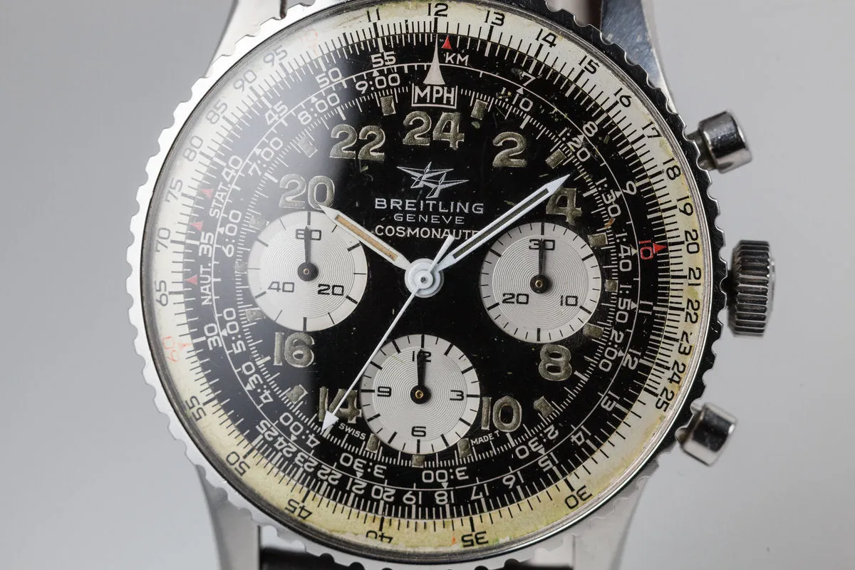 Breitling Navitimer Cosmonaute 809 Panda Dial