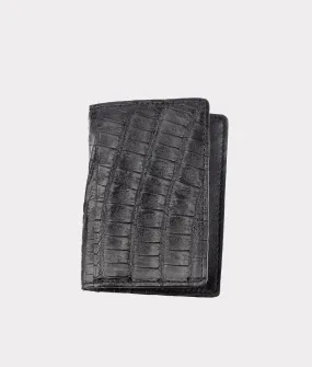 Caiman Bifold Card Case :: Black