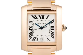 Cartier Yellow Gold Tank Francaise Date W50001R2