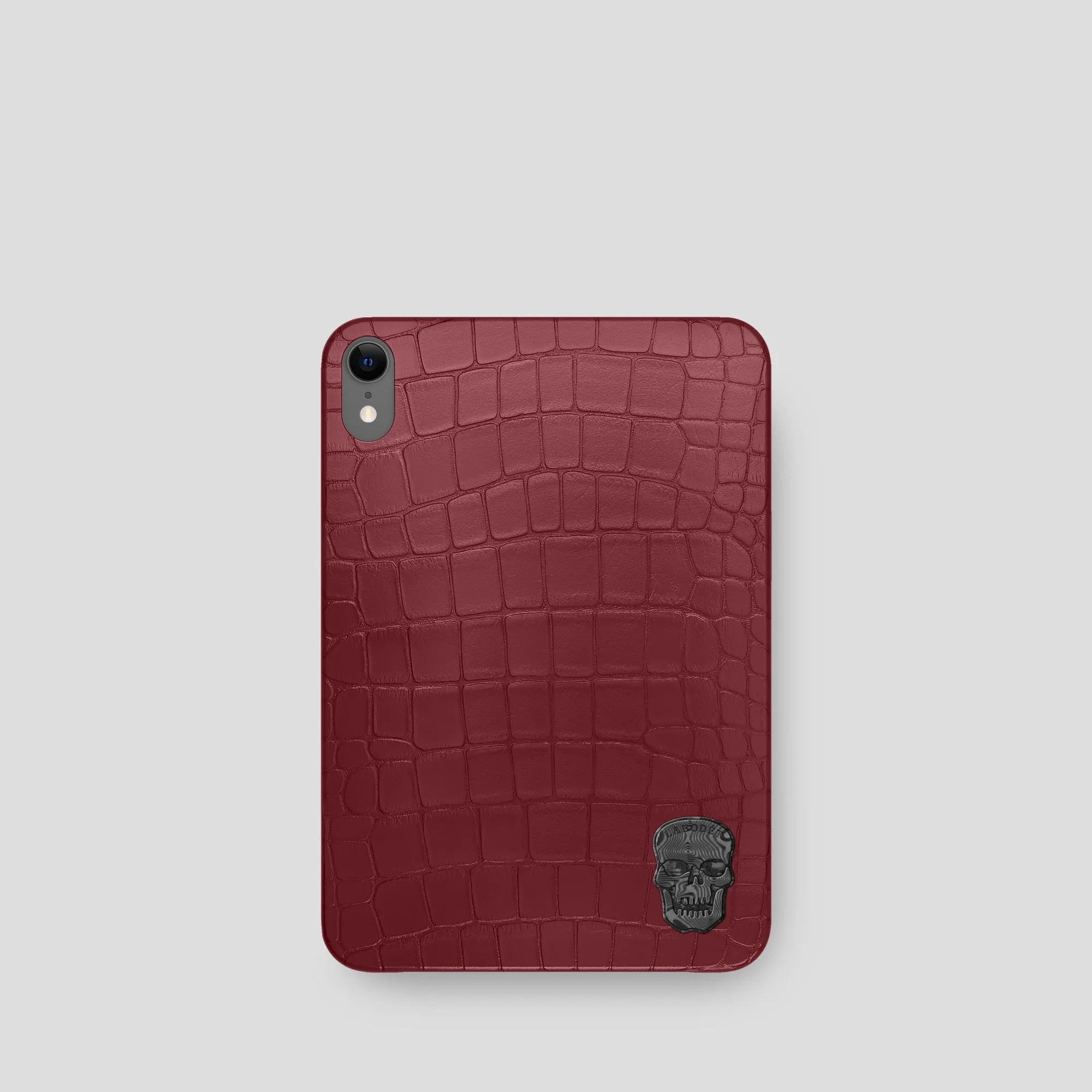 Case with Carbon Skull For iPad mini (6th gen) In Alligator