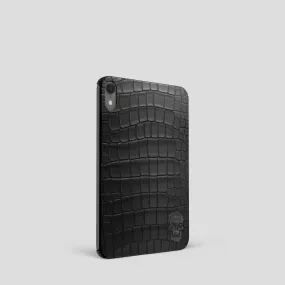 Case with Carbon Skull For iPad mini (6th gen) In Alligator