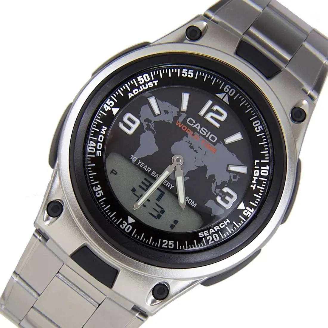 Casio AW-80D-1A2 Silver Stainless Watch for Men