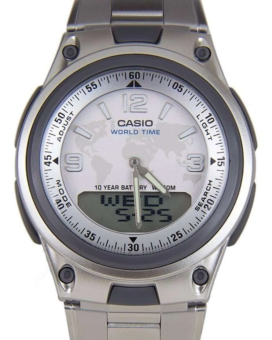 Casio AW-80D-7A2 Silver Stainless Watch for Men