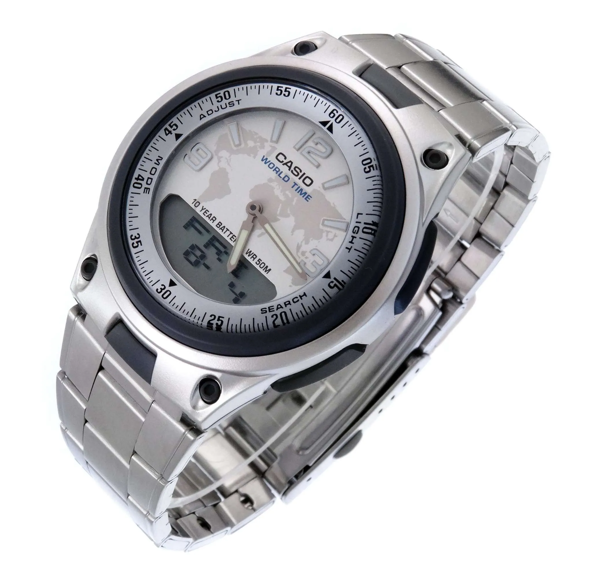 Casio AW-80D-7A2 Silver Stainless Watch for Men