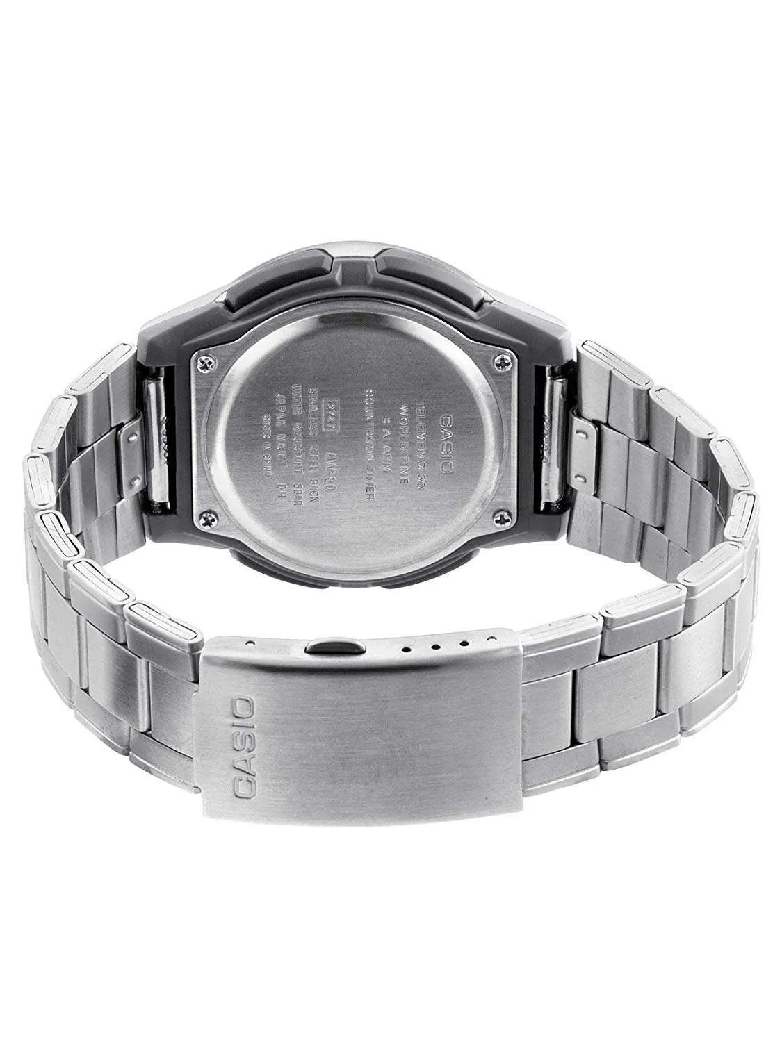 Casio AW-80D-7A2 Silver Stainless Watch for Men