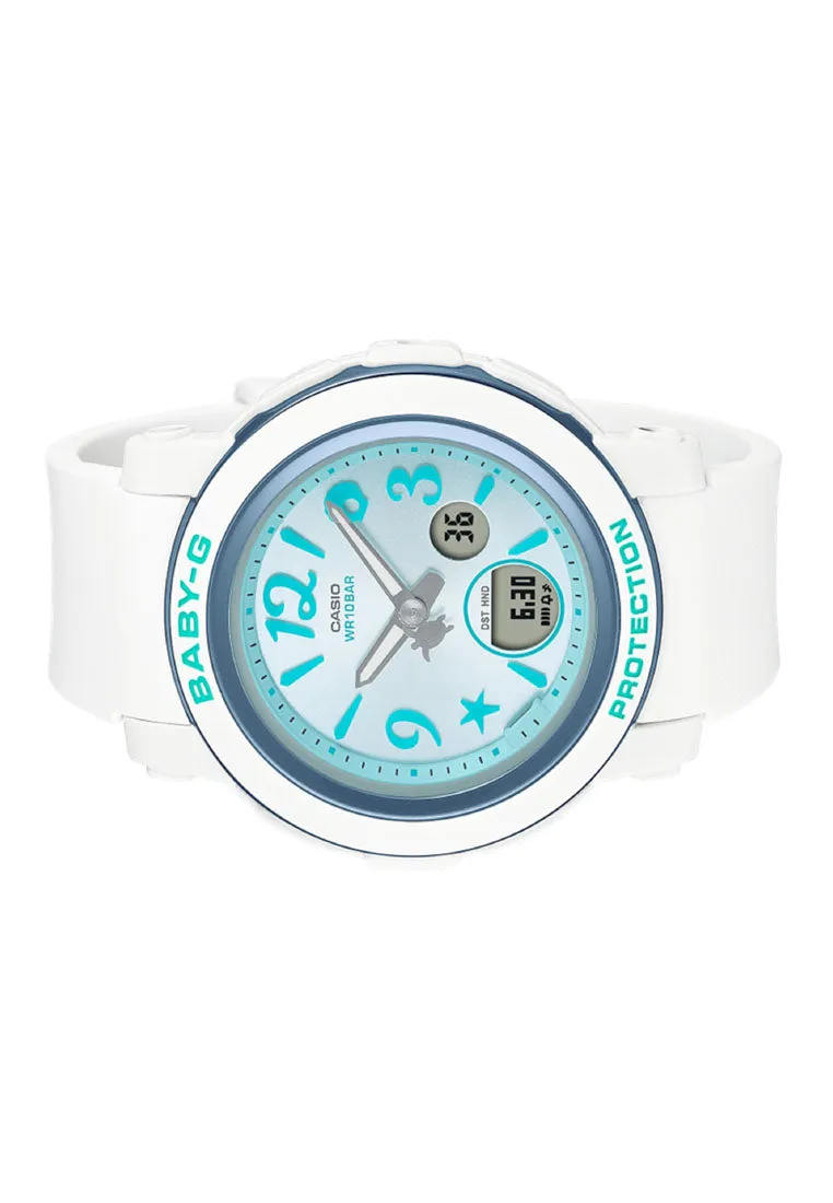 Casio Baby-g BGA-290US-2A Digital Analog Rubber Strap Watch for Women