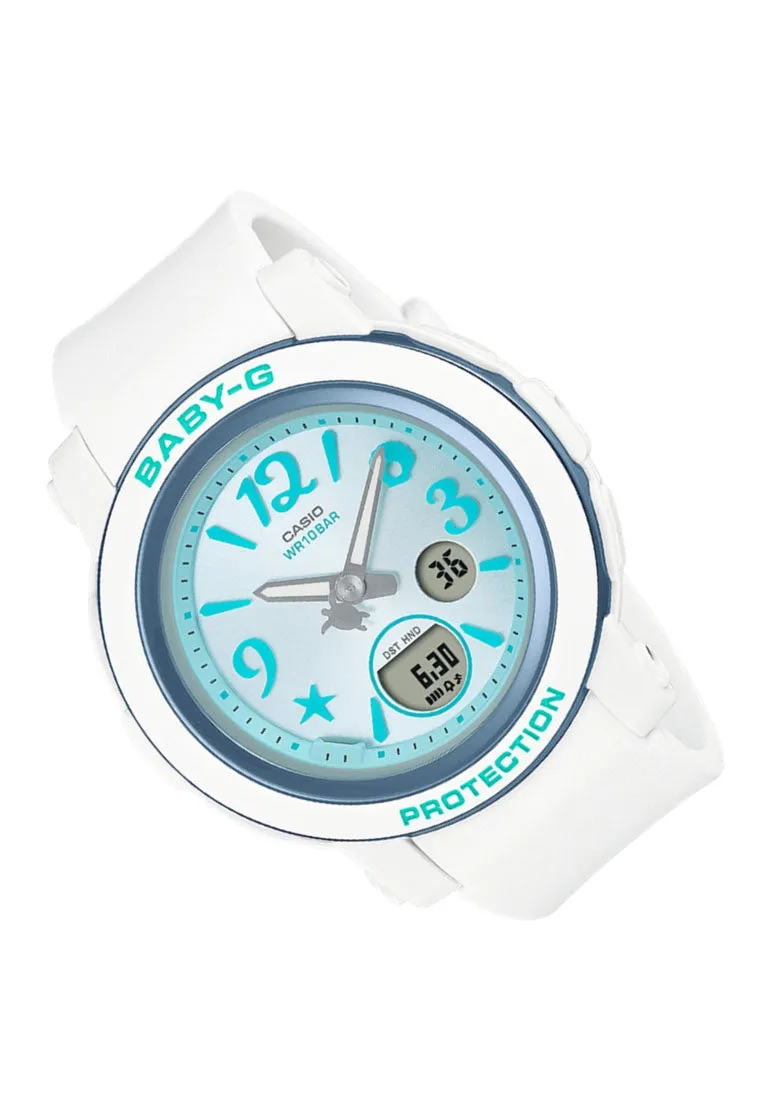 Casio Baby-g BGA-290US-2A Digital Analog Rubber Strap Watch for Women